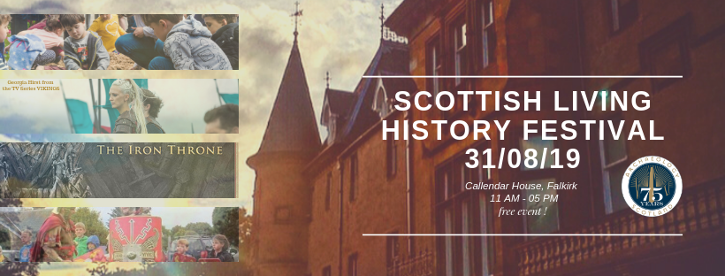 Advert for the Scottish Living History Festival